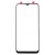 Replacement Front Glass For Vivo Y33s Black By - Maxbhi Com