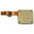 Fingerprint Sensor Flex Cable For Asus Zenfone Max M1 Zb555kl Black By - Maxbhi Com