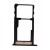 Sim Card Holder Tray For Bq Aquaris X2 Pro Black - Maxbhi Com