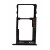Sim Card Holder Tray For Bq Aquaris X2 Pro Black - Maxbhi Com