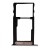 Sim Card Holder Tray For Bq Aquaris X2 Pro Silver - Maxbhi Com