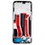 Lcd Frame Middle Chassis For Oppo Reno6 Z Black By - Maxbhi Com