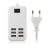 6 Port Multi USB HighQ Fast Charger for Swipe Elite VR - Maxbhi.com
