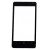 Replacement Front Glass For Nokia Lumia 800 Black By - Maxbhi Com