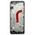 Lcd Frame Middle Chassis For Motorola Edge S Blue By - Maxbhi Com