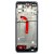 Lcd Frame Middle Chassis For Motorola Edge S Silver By - Maxbhi Com