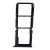 Sim Card Holder Tray For Realme Note 50 Black - Maxbhi Com