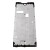 Lcd Frame Middle Chassis For Blackview Bv8200 White By - Maxbhi Com