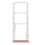 Sim Card Holder Tray For Motorola Moto G24 Power Blue Silver - Maxbhi Com