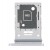 Sim Card Holder Tray For Samsung Galaxy Tab S10 Plus 5g Silver - Maxbhi Com