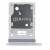 Sim Card Holder Tray For Samsung Galaxy Tab S10 Plus 5g Silver - Maxbhi Com