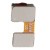 Fingerprint Sensor Flex Cable For Motorola Edge 50 Fusion Black By - Maxbhi Com