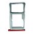 Sim Card Holder Tray For Nubia Z17 Mini Red - Maxbhi Com