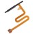 Fingerprint Sensor Flex Cable For Samsung Galaxy A14 Green By - Maxbhi Com