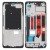 Lcd Frame Middle Chassis For Oppo A60 Purple By - Maxbhi Com