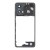Middle Frame Ring Only For Motorola Moto G24 Black By - Maxbhi Com
