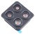 Camera Lens Glass With Frame For Xiaomi 14t Pro Black By - Maxbhi Com