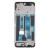 Lcd Frame Middle Chassis For Realme C65 Black By - Maxbhi Com