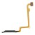 Fingerprint Sensor Flex Cable For Xiaomi Poco C75 5g Black By - Maxbhi Com