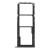 Sim Card Holder Tray For Zte Blade A55 Black - Maxbhi Com