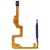 Fingerprint Sensor Flex Cable For Honor 70 Lite Black By - Maxbhi Com