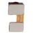 Fingerprint Sensor Flex Cable For Motorola Edge 50 Black By - Maxbhi Com