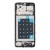 Lcd Frame Middle Chassis For Samsung Galaxy A06 5g Black By - Maxbhi Com