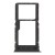 Sim Card Holder Tray For Samsung Galaxy A06 5g Black - Maxbhi Com