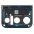 Camera Lens Glass With Frame For Asus Zenfone 7 Pro Zs671ks Black By - Maxbhi Com