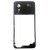 Middle Frame Ring Only For Oppo A18 Black By - Maxbhi Com