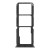 Sim Card Holder Tray For Oppo A18 Black - Maxbhi Com