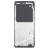 Lcd Frame Middle Chassis For Tecno Spark 20 Pro 5g Black By - Maxbhi Com