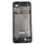 Lcd Frame Middle Chassis For Itel A80 Black By - Maxbhi Com