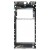 Middle Frame Ring Only For Sony Xperia C5 Ultra White By - Maxbhi Com