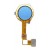 Fingerprint Sensor Flex Cable For Realme C21 Blue By - Maxbhi Com