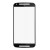 Replacement Front Glass For Motorola Moto G 4g 2nd Gen Black By - Maxbhi Com
