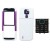 Housing for Nokia N5000 - White & Purple