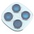 Camera Lens Glass With Frame For Xiaomi Redmi Note 14 Pro 4g Blue By - Maxbhi Com
