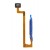 Fingerprint Sensor Flex Cable For Xiaomi Redmi Note 12r Pro Black By - Maxbhi Com