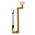 Fingerprint Sensor Flex Cable For Xiaomi Redmi Note 12r Pro White By - Maxbhi Com