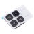Camera Lens Glass With Frame For Xiaomi Redmi K70 Ultra White By - Maxbhi Com
