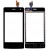 Touch Screen Digitizer For Intex Aqua Wing Black By - Maxbhi Com