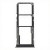 Sim Card Holder Tray For Xiaomi Poco C75 4g Black - Maxbhi Com Sim Card Holder Tray For Xiaomi Poco C75 4g Black - Maxbhi Com