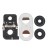 Camera Lens Glass With Frame For Xiaomi Poco X7 Pro 5g White By - Maxbhi Com