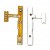 Volume Button Flex Cable For Motorola G96 5g By - Maxbhi Com