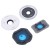 Camera Lens Glass With Frame For Xiaomi Redmi Turbo 3 White By - Maxbhi Com