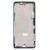 Lcd Frame Middle Chassis For Motorola Moto G75 5g Blue By - Maxbhi Com