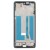 Lcd Frame Middle Chassis For Motorola Moto G75 5g Blue By - Maxbhi Com