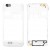 Middle Frame Ring Only For Lenovo Vibe C White By - Maxbhi Com