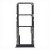 Sim Card Holder Tray For Xiaomi Poco C75 4g Black - Maxbhi Com Sim Card Holder Tray For Xiaomi Poco C75 4g Black - Maxbhi Com